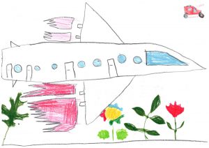 08-liitleartistmonster-airplane-and-flowers